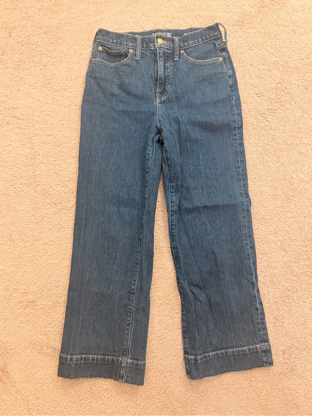 J. Crew Dark Blue Flare Jean